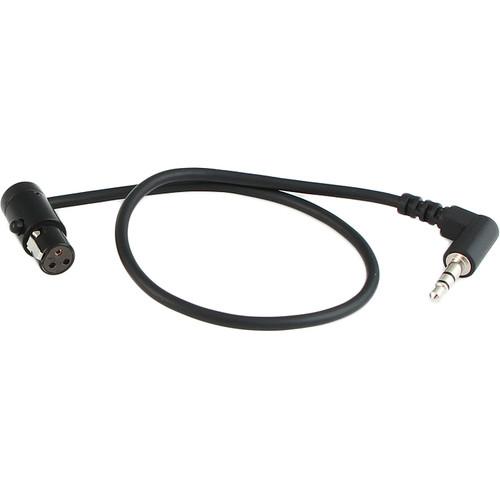 Cable Techniques 12"LP f Lctsncs LR Rcvr to Cam,TA3F to 3.5mm TRS R A for DSLR 3.5mm Mic Inputs-Mono O P L R Combined