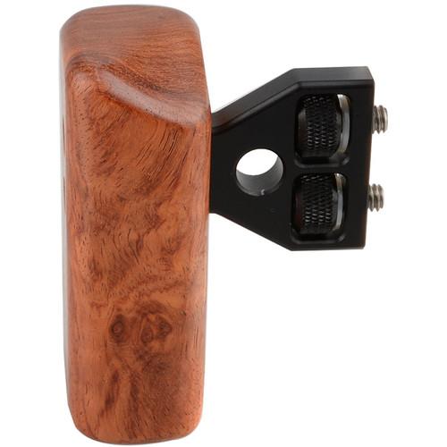 CAMVATE Wood Handgrip for DV Video Camera Cage