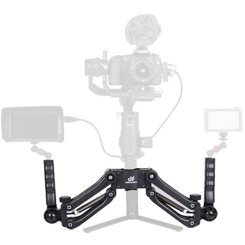 DigitalFoto Solution Limited Dual Spring Handle for Single-Handed Gimbal Ronin S Zhiyun Series Feiyu Series