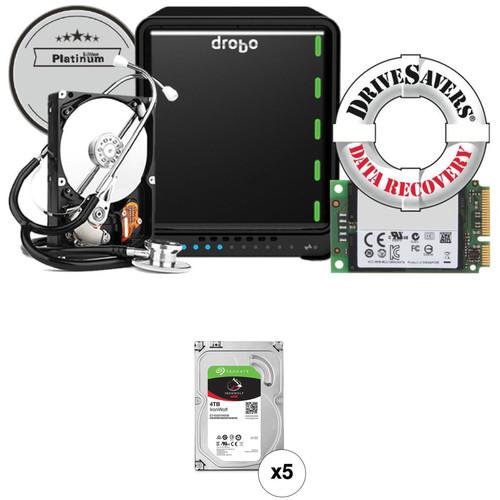 Drobo 5N2 20TB 5-Bay NAS Enclosure Kit with Seagate NAS Drives