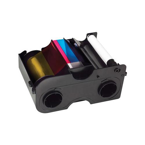 Fargo YMCKOK Professional Ribbon Cartridge with Cleaning Roller for DTC400e Card Printer