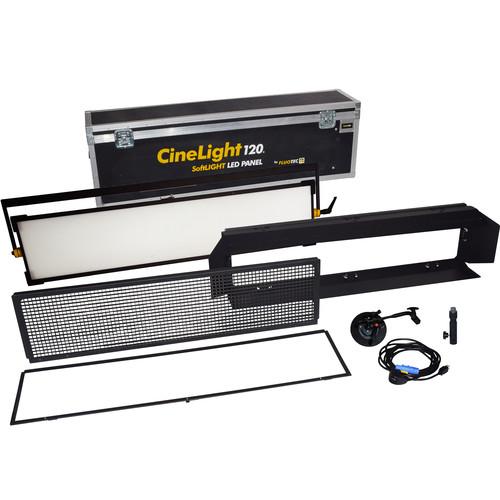 Fluotec CineLight Production 120 LED Panel 1-Light Kit with Yoke Mount