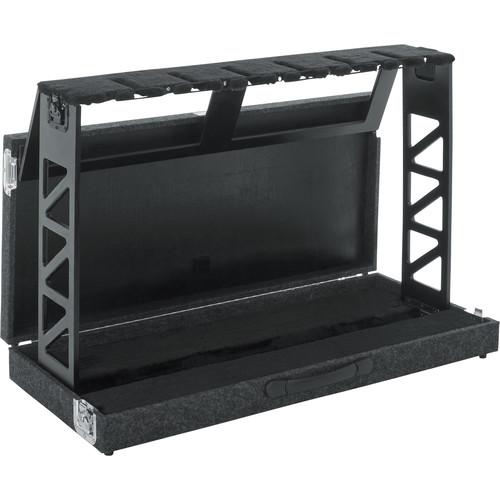 Gator Cases Compact Rack Style 6 Guitar Stand That Folds Into Case