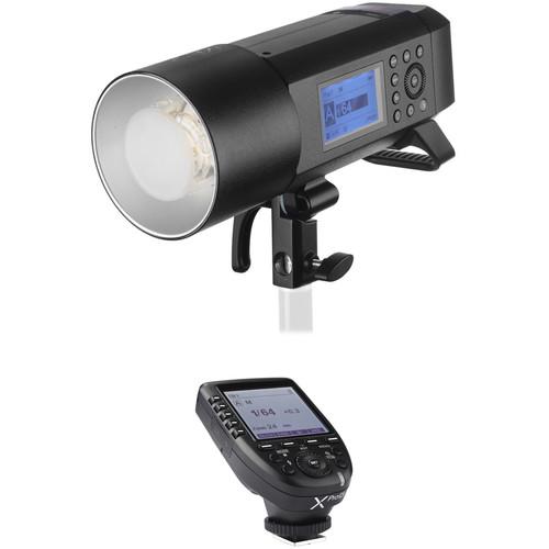 Godox AD400Pro Witstro All-In-One Outdoor Flash with XProO TTL Trigger Kit for Olympus Panasonic
