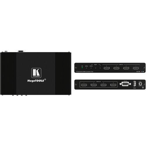 Kramer 4-Channel HDMI 4K60 4:4:4 4:2:0 Converter with HDCP 1.4 & 2.2