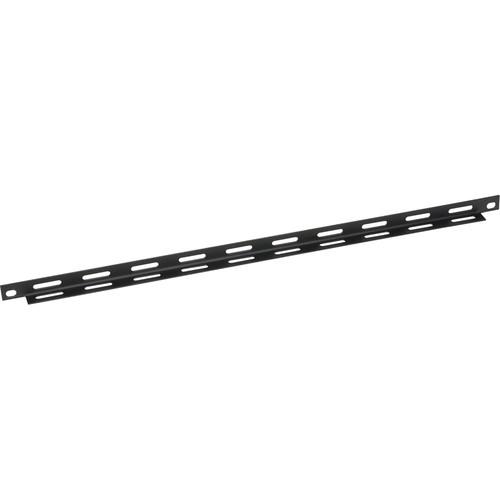 Lowell Manufacturing Cable Management Bar-Slotted, Straight, 10-Pak