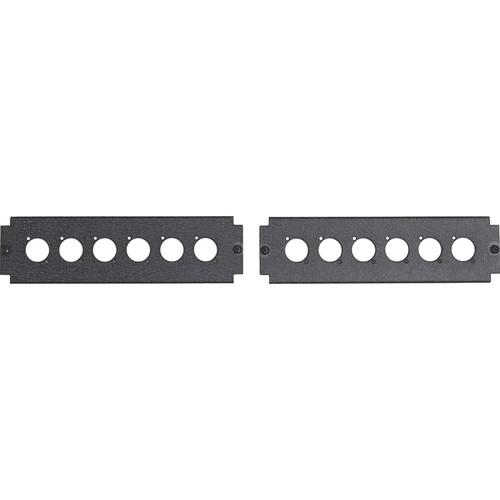 Lowell Manufacturing Knockout Panel-Punched for 12 Neutrik D Series Style Connectors