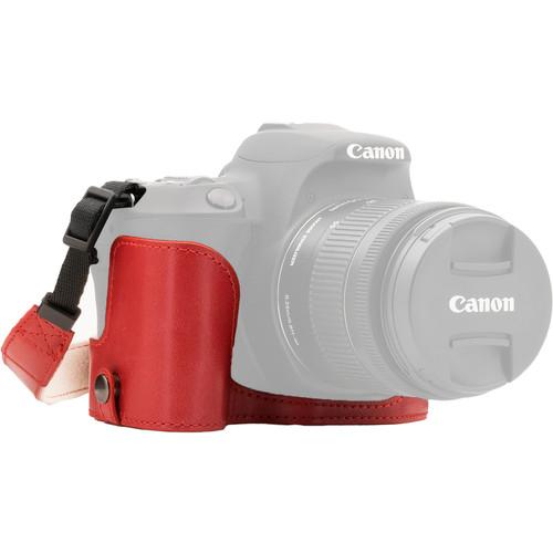 MegaGear Ever Ready Half Case and Strap for Canon EOS Rebel SL2, EOS 200D, Kiss X9