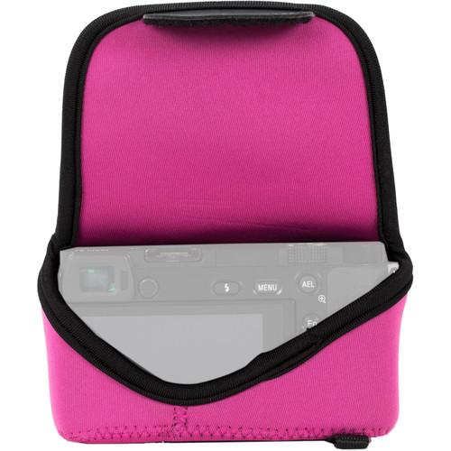 MegaGear MG1020 Ultra Light Neoprene Case with Carabiner for Olympus PEN E-PL8