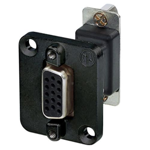 Neutrik 15-Pin D-Sub Female-Female Feed Through Adapter D-Shape Housing