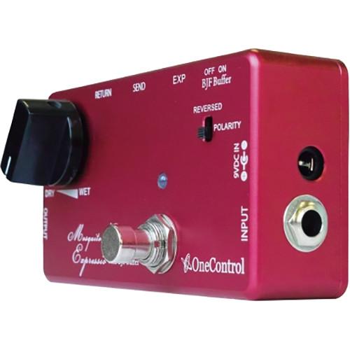 OneControl Mosquite Blender Expressio Signal Mixer Pedal with Expression Pedal Input