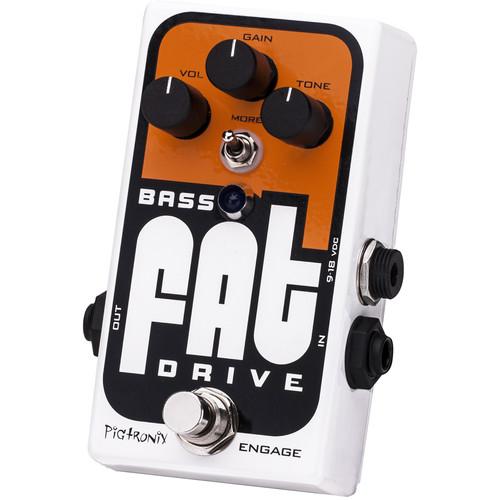 Pigtronix Bass FAT Drive - Tube Emulator and Overdrive Pedal