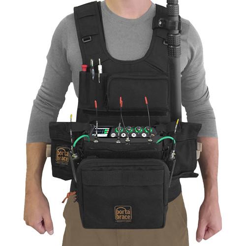 Porta Brace ATV-MIXPRE6 Audio Tactical Vest for Sound Devices MixPre-6 Portable Recorder