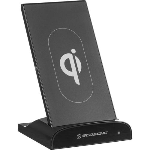 Scosche 2-In-1 Qi Wireless Charging Dock with Portable Powerbank