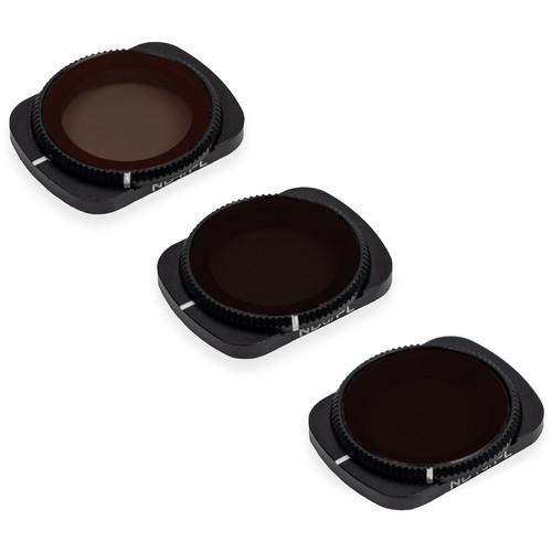 Tiffen 3-Filter Neutral Density Polarizer Kit for DJI Osmo Pocket