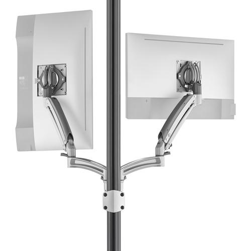 Chief K1P220SXRH Kontour Articulating Dual Monitor Reduced-Height Pole Mount