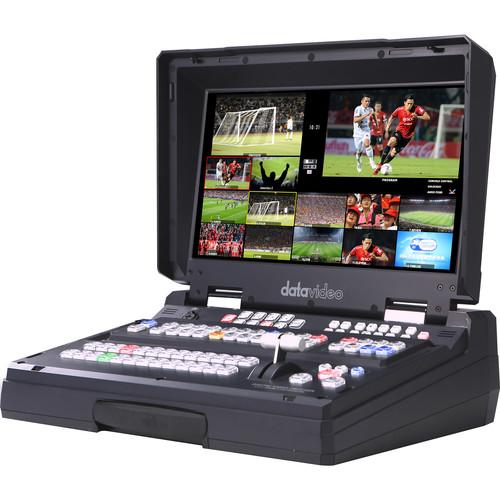 Datavideo 12-Input HD-SDI And HDMI Hand Carried Mobile Studio With Built-In 17.3"LCD Monitor & 8 Channel In