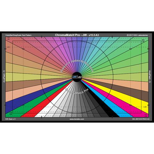 DSC Labs RoliChromaMatch Pro Chart with 24 Colors, 4 SkinTones, 6 High-Saturation Colors & 11-Step Grayscales