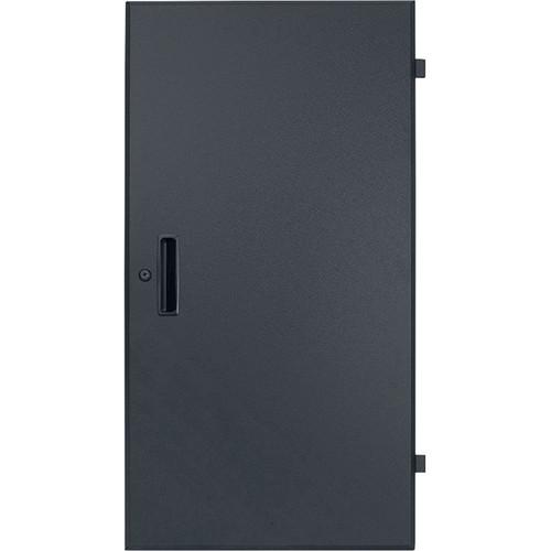 Lowell Manufacturing Door-Solid Front-14U, Rear-Style-Lock