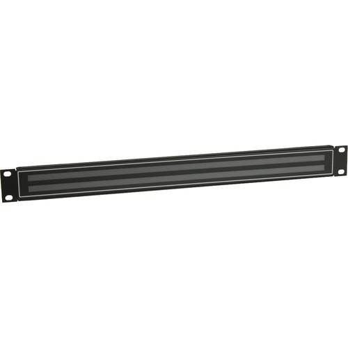 Lowell Manufacturing Identification Rack Panel with PocketID-1U