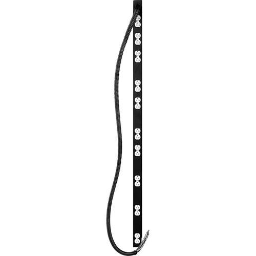 Lowell Manufacturing Power Strip-20A, 6 Circuits, 10 Duplex Outlets, Hardwired, 6