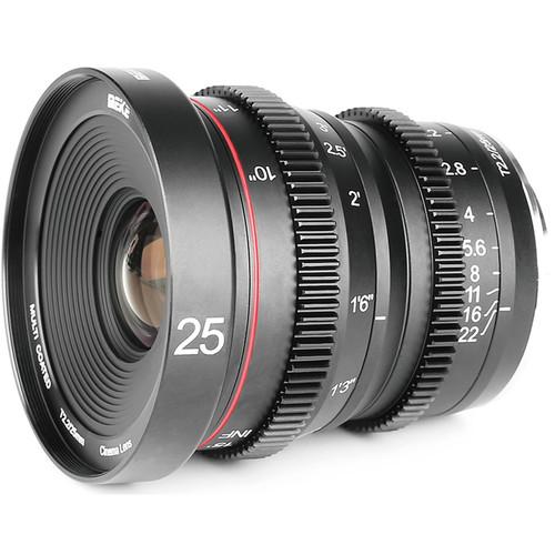 Meike 25mm T2.2 Manual Focus Cinema Lens