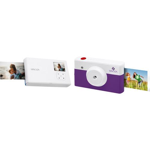 Minolta Instapix Print Camera with Printer