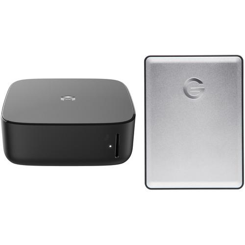 Monument Labs Personal Cloud Server with Gigabit Ethernet, Wi-Fi, and G-Tech 1TB USB 3.0 Hard Drive