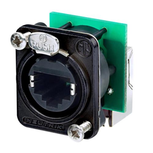 Neutrik EtherCon Series RJ45 Right-Angle Feedthrough Receptacle