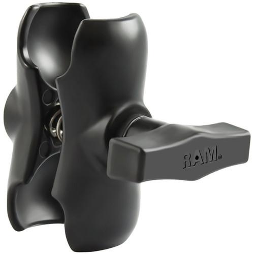 RAM MOUNTS Short Double Socket Arm for C-Size 1.5" Ball Bases