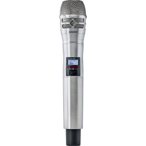 Shure ULXD2 K8N Handheld Transmitter with KSM8 Mic Capsule