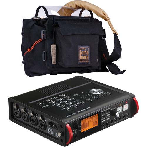 Tascam DR-680MKII Recorder and AR-DR680B Case Kit