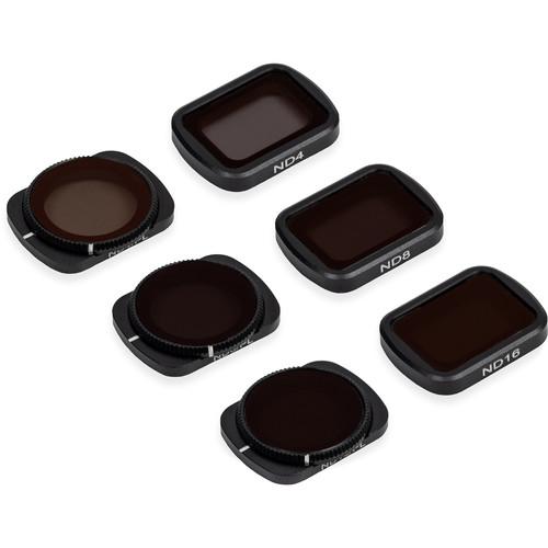 Tiffen 6-Filter Neutral Density and ND Polarizer Kit for DJI Osmo Pocket