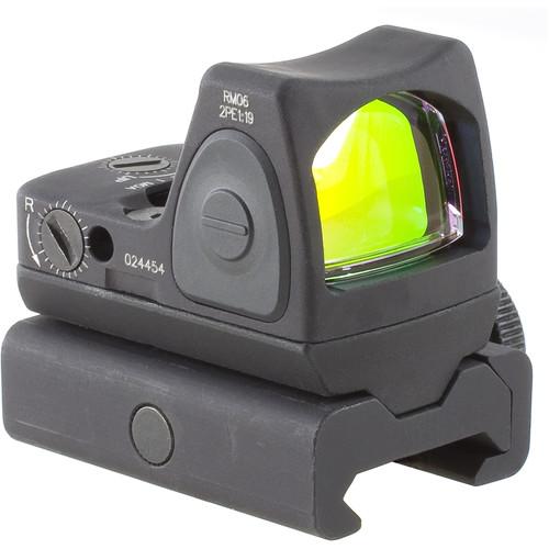 Trijicon RM06 RMR Type 2 Adjustable LED Reflex Sight with RM34W Mount