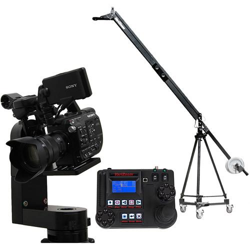 VariZoom VZQJ-CPM3 QuickJib Camera Crane & CinemaPro Micro K3 Remote Head System