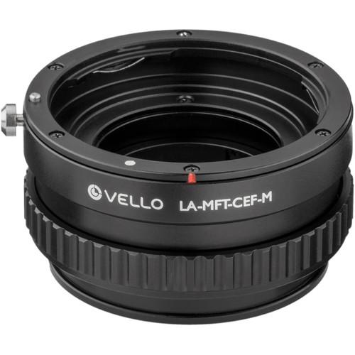 Vello Canon EF EF-S Lens to Micro Four Thirds-Mount Camera Lens Adapter with Macro