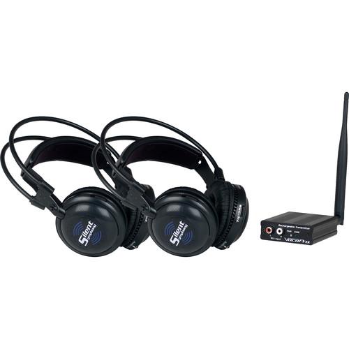 VocoPro SilentSymphony-DUO Wireless Audio Broadcast and Headphone System, VocoPro, SilentSymphony-DUO, Wireless, Audio, Broadcast, Headphone, System