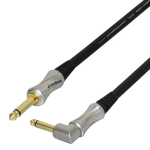 Bespeco PT100P Platinum Series 1 4" Male to 1 4" Male Instrument Cable