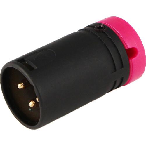 Cable Techniques CT-LPXLR-3M-P Low-Profile XLR 3-Pin Male Connector with Adjustable Side Cable-Exit