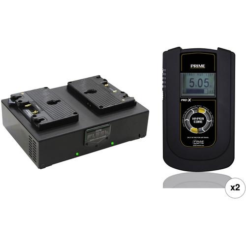 Core SWX Two HyperCore Prime 190Wh Batteries & Fleet Dual Charger Kit