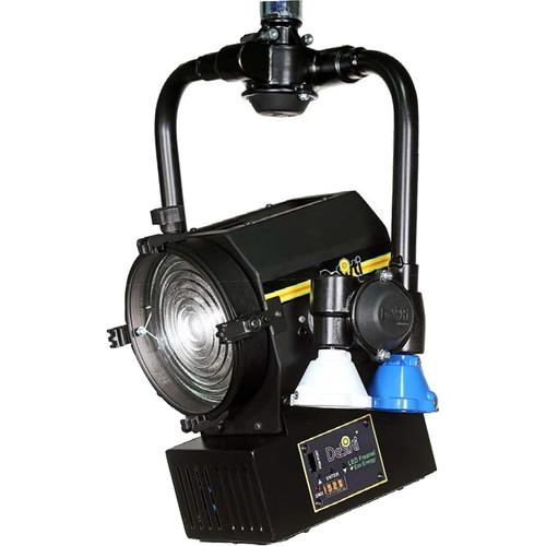 DeSisti Super LED F4.7VW Vari-White LED Fresnel Pole Operated Spotlight