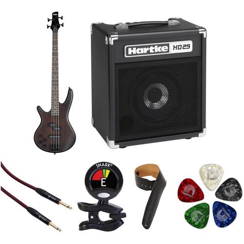 Ibanez GSR200BL GIO Series Electric Bass Starter Kit