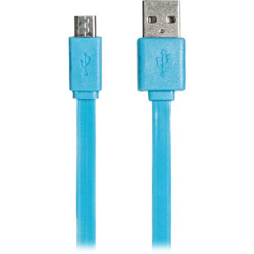 iEssentials Flat USB Type-A Male to Micro-USB Male Cable