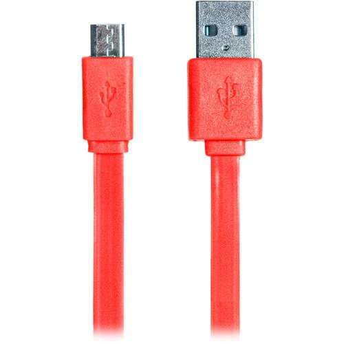 iEssentials Flat USB Type-A Male to Micro-USB Male Cable