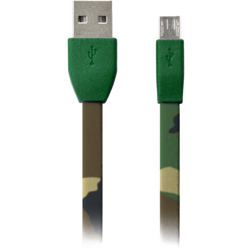 iEssentials Flat USB Type-A Male to Micro-USB Male Cable