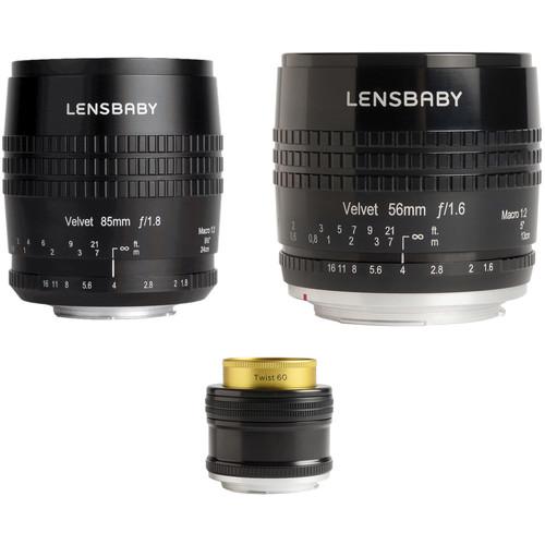 Lensbaby Twist of Velvet Pro Lens Kit for Nikon F