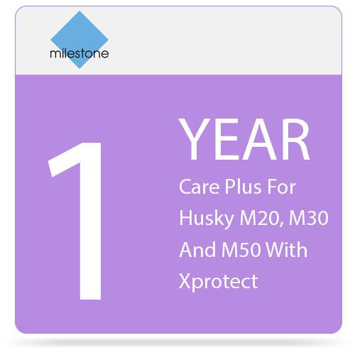 Milestone Care Plus for Husky M20, M30, and M50 with XProtect
