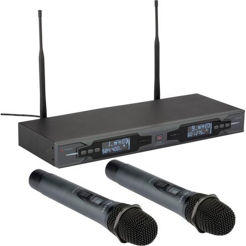 Polsen ULWS-216-H Dual 16-Channel UHF Wireless Handheld Microphone System