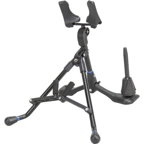 Reunion Blues RBXS Self-Locking Alto Saxophone Stand with Instrument Peg