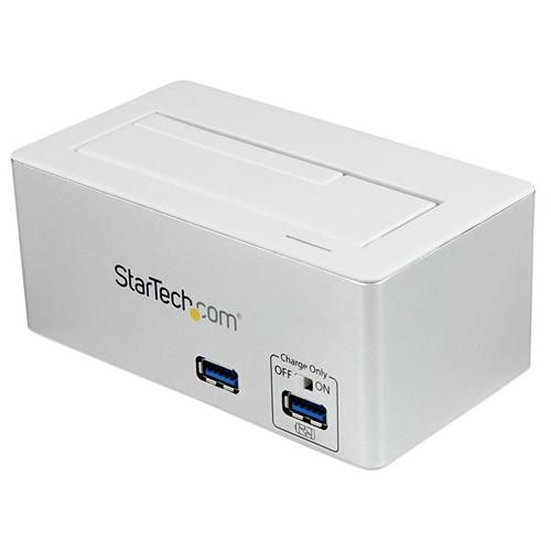 StarTech USB 3.0 SATA HDD Dock with Fast-Charge USB Hub